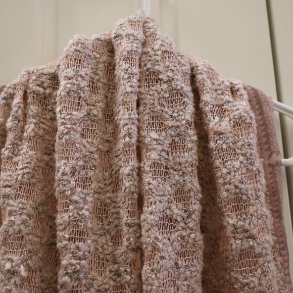 Pink Infinity Scarf - Picture 3 of 6